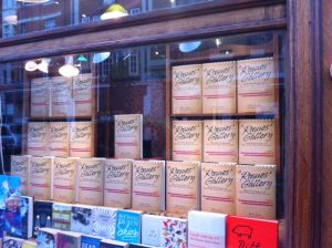 A Rogues' Gallery lines the windows of Daunt Books 